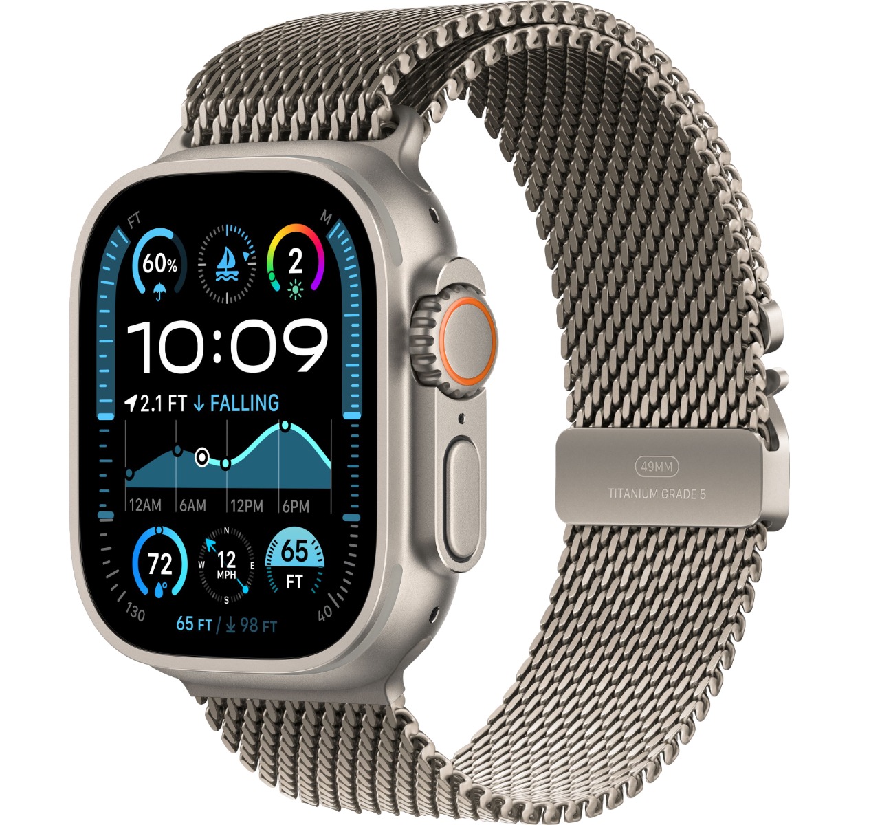 Apple watch Ultra 2 49mm Milanese Loop Natural — купить в Нижнем Новгороде