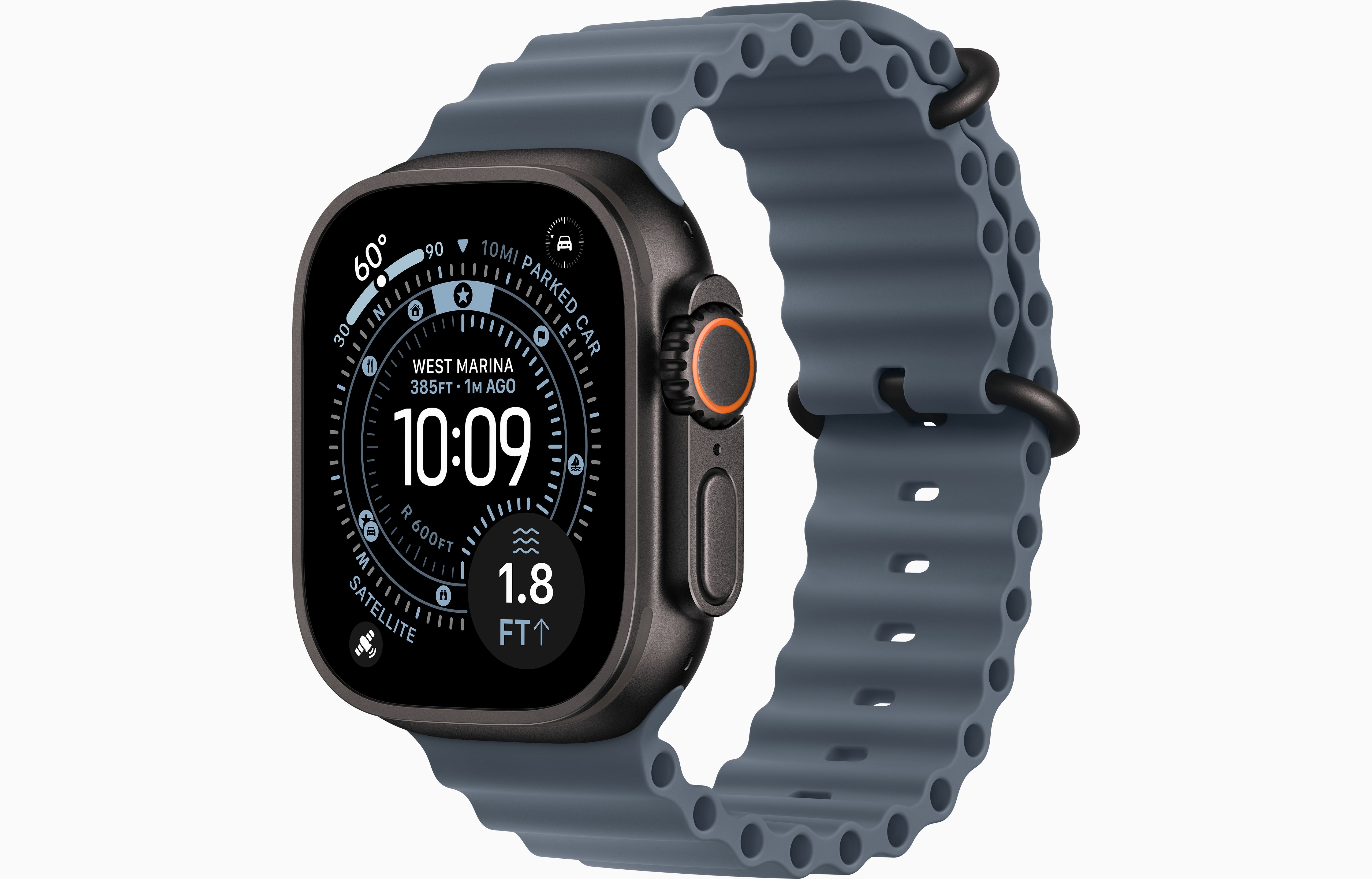 Apple Ultra 3 49mm Black OC (Ocean Black) Anchor Blue — купить в Нижнем Новгороде