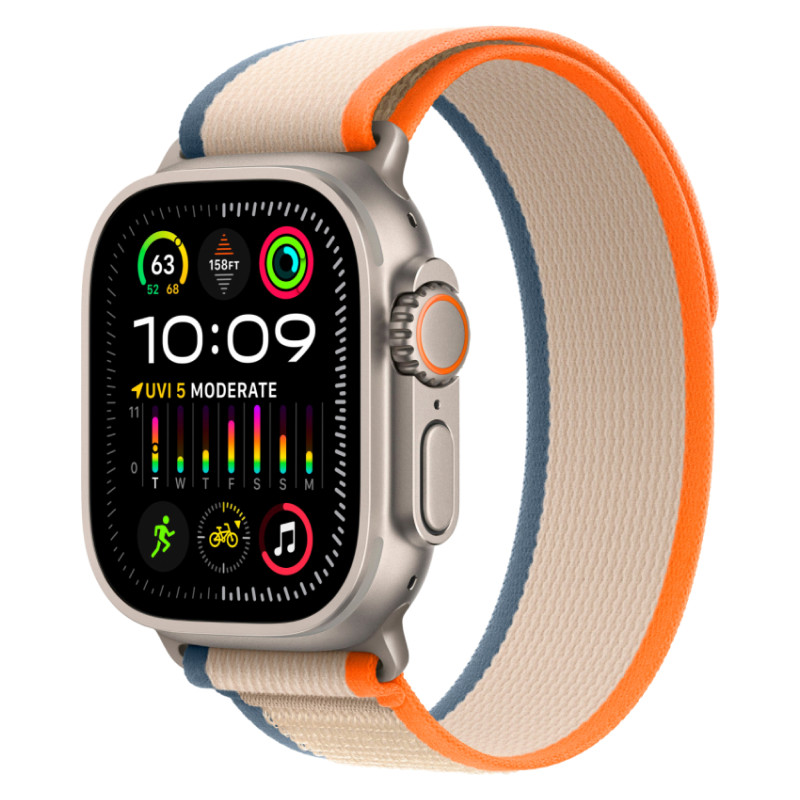 Apple Watch Ultra 2 49mm Trail Loop Orange/Beige — купить в Нижнем Новгороде