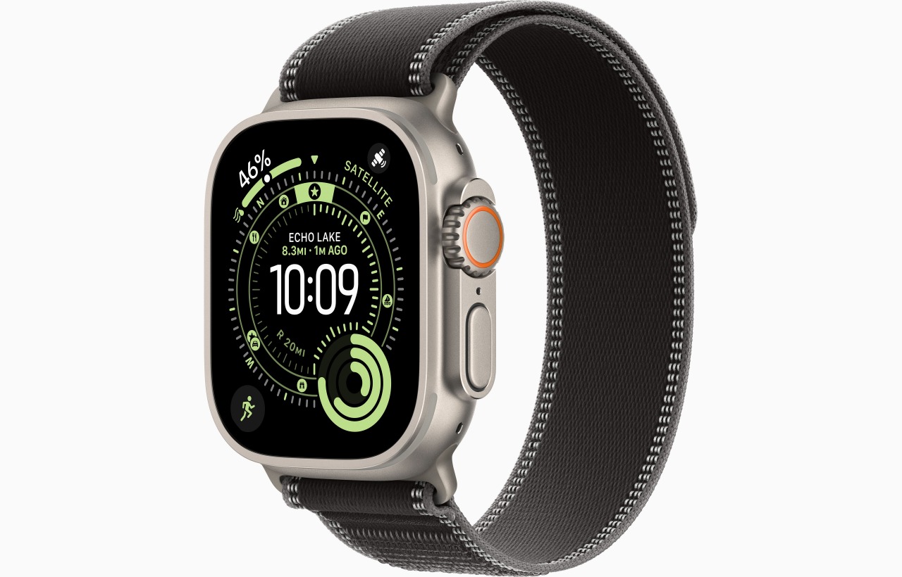 Apple Watch Ultra 3 49mm Natural TL (Trail Loop) Black/Charcoal — купить в Нижнем Новгороде