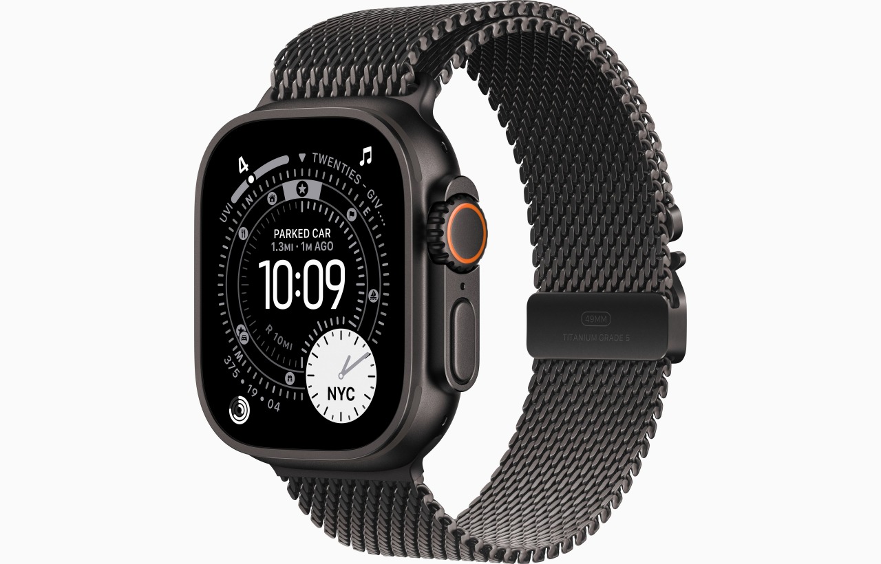 Apple watch Ultra 3 49mm Milanese Loop Black — купить в Нижнем Новгороде