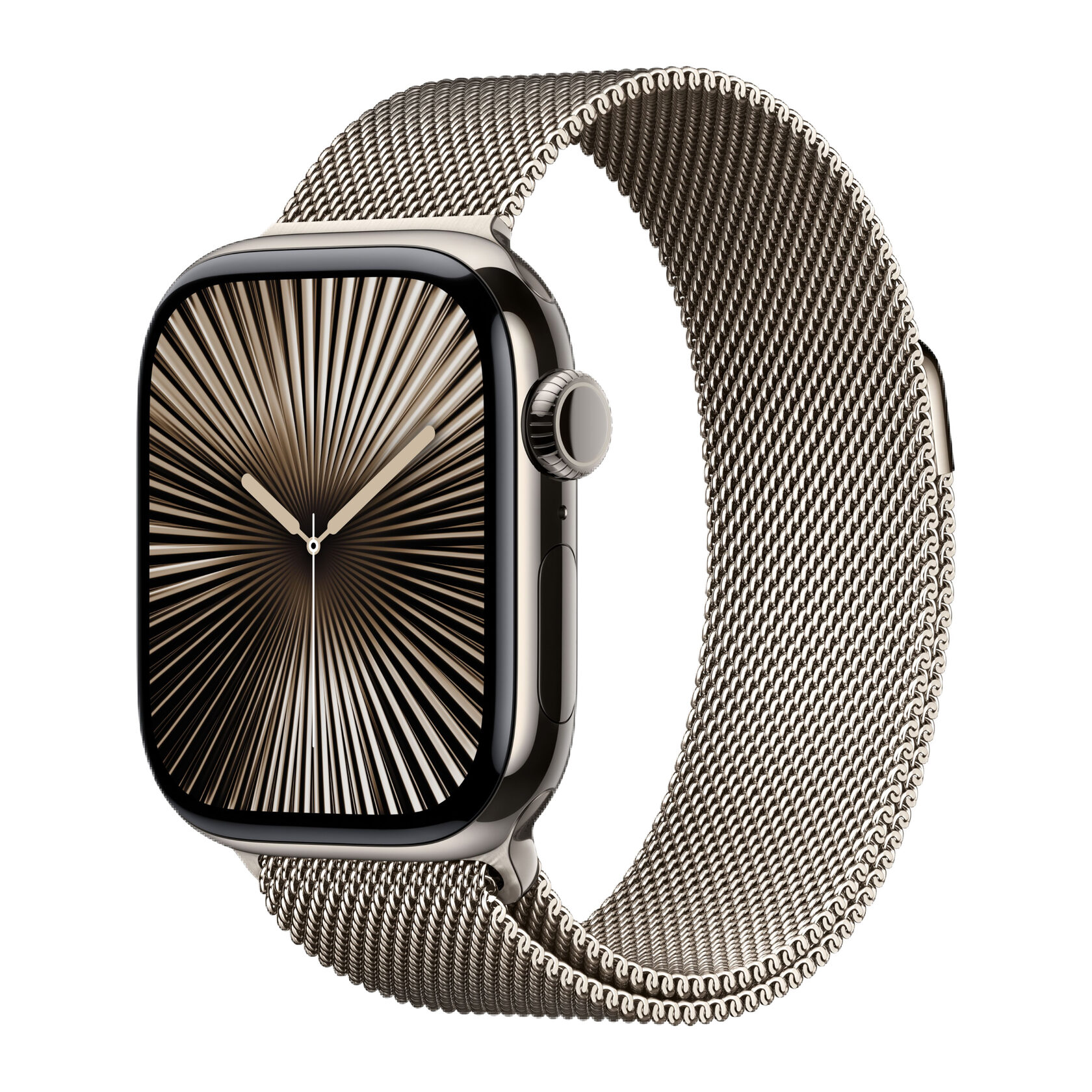 Apple Watch Series 10 42mm Titanium Milanese Loop Natural titanium — купить в Нижнем Новгороде