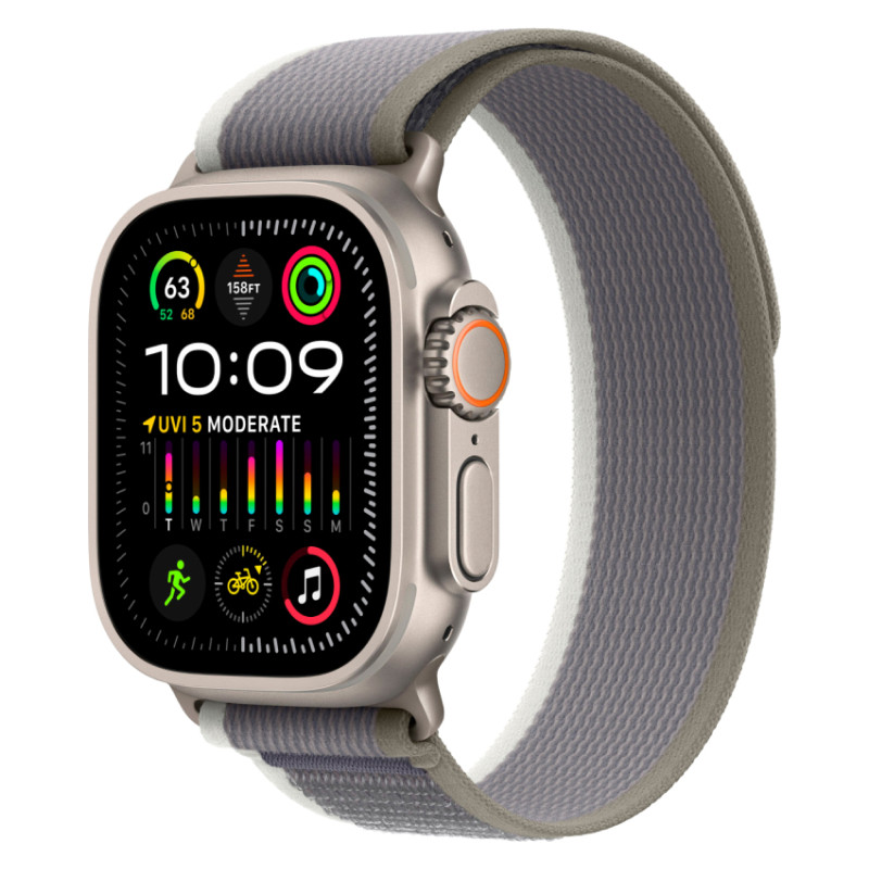 Apple Watch Ultra 2 49mm Trail Loop Green/Gray — купить в Нижнем Новгороде